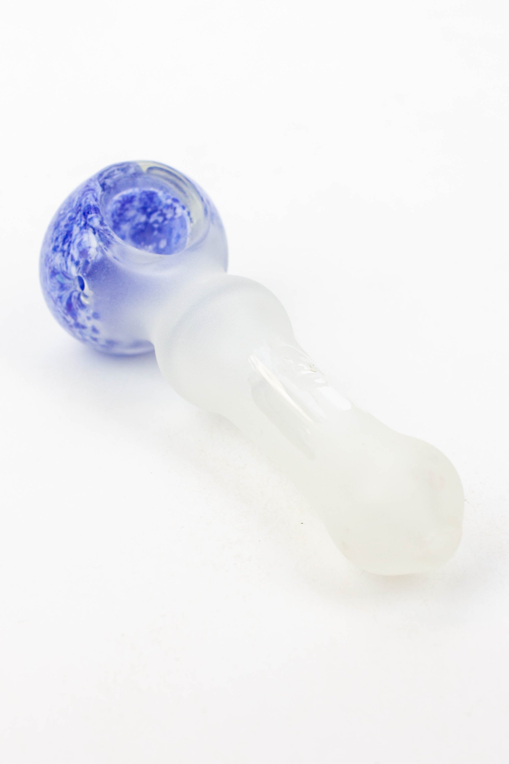 4.5" Frost soft glass hand pipe - 8699_1