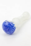 4.5" Frost soft glass hand pipe - 8699_2