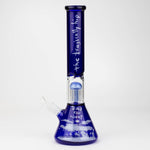 THE TRAGICALLY HIP-15.5" blue glass water pipe with single percolator by Infyniti_4