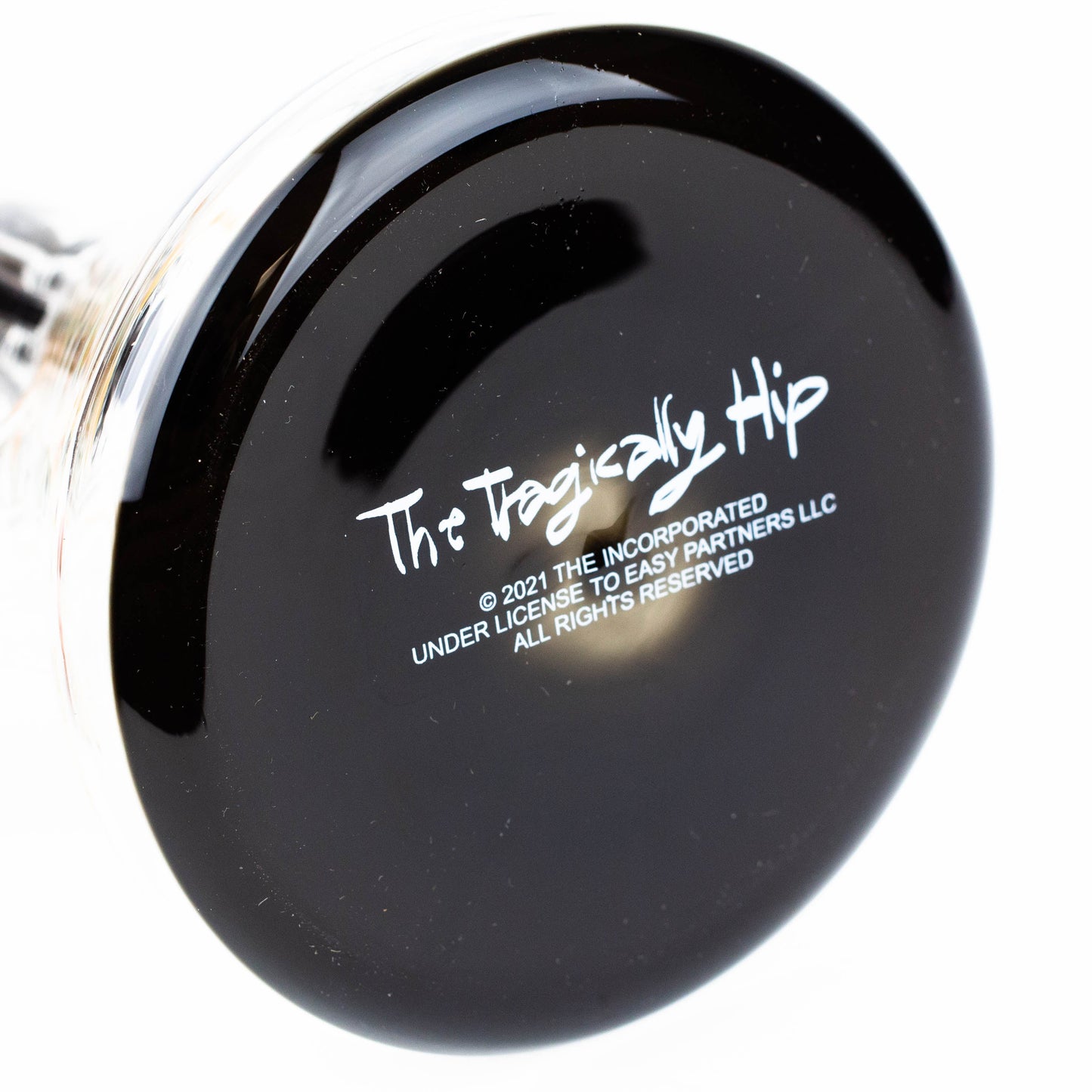THE TRAGICALLY HIP-15.5" glass water pipe with single percolator by Infyniti_1