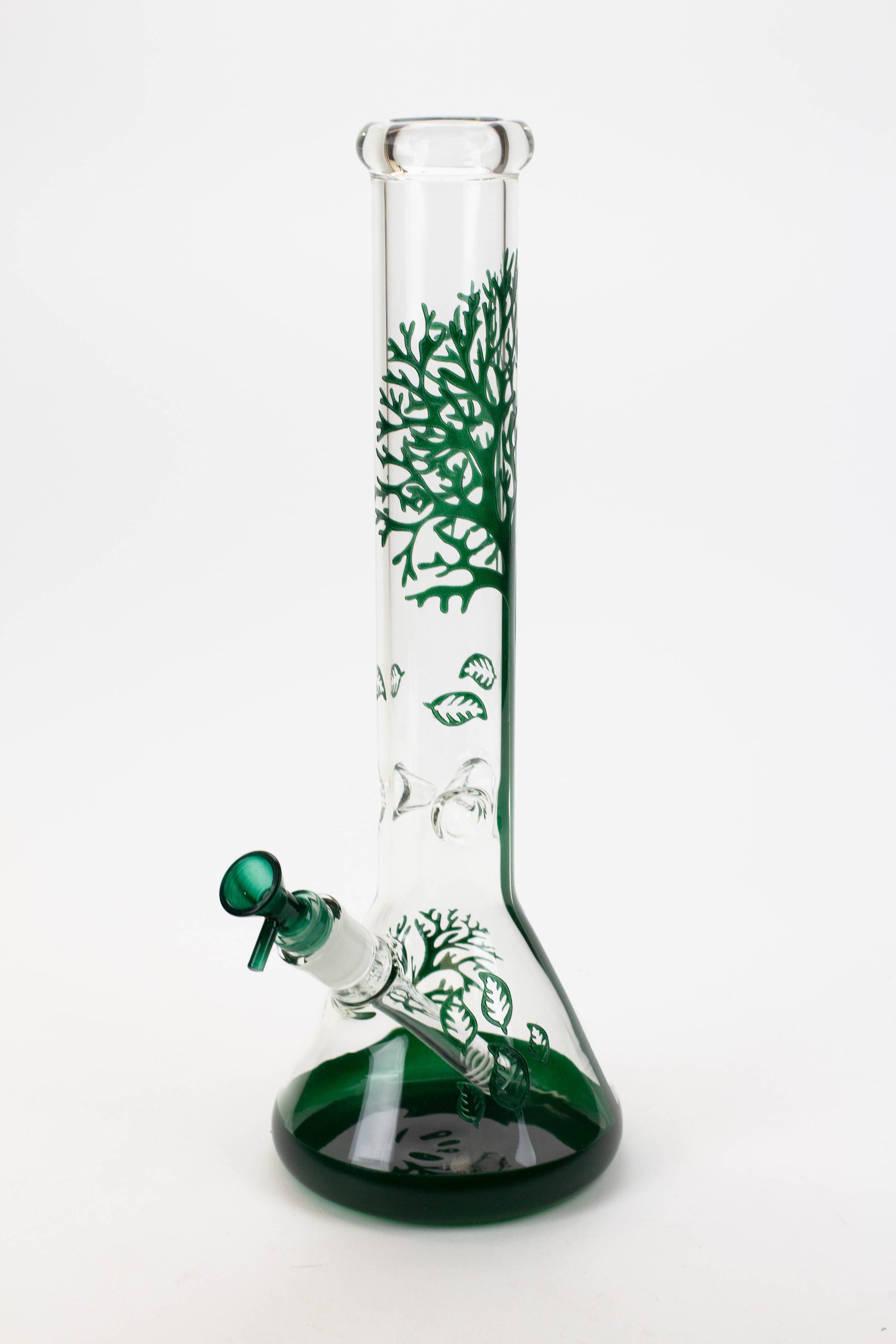 15" Tree of Life classic beaker glass bong_8
