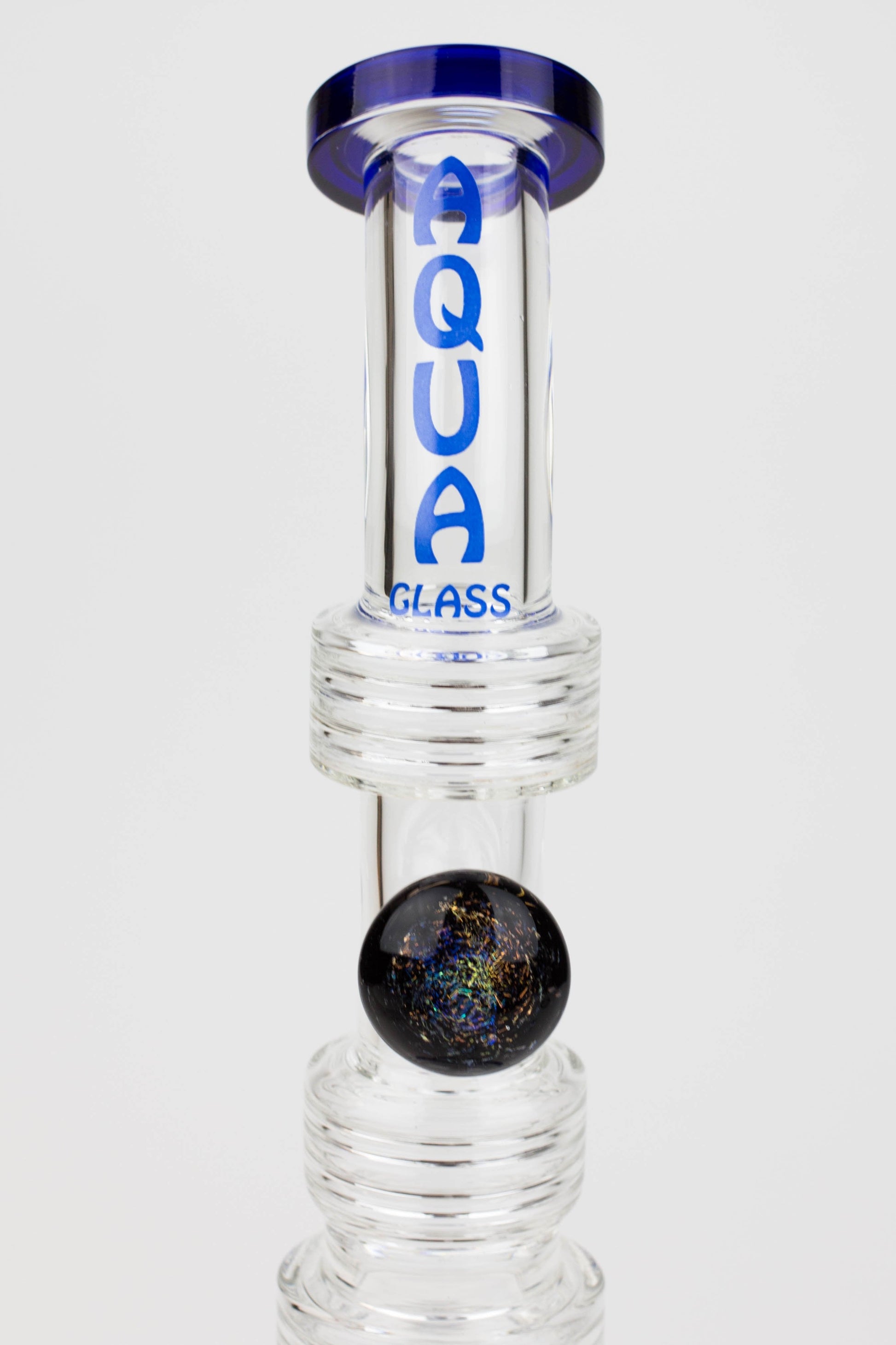 13" AQUA Glass / 2-in-1 / 7mm glass water bong_10