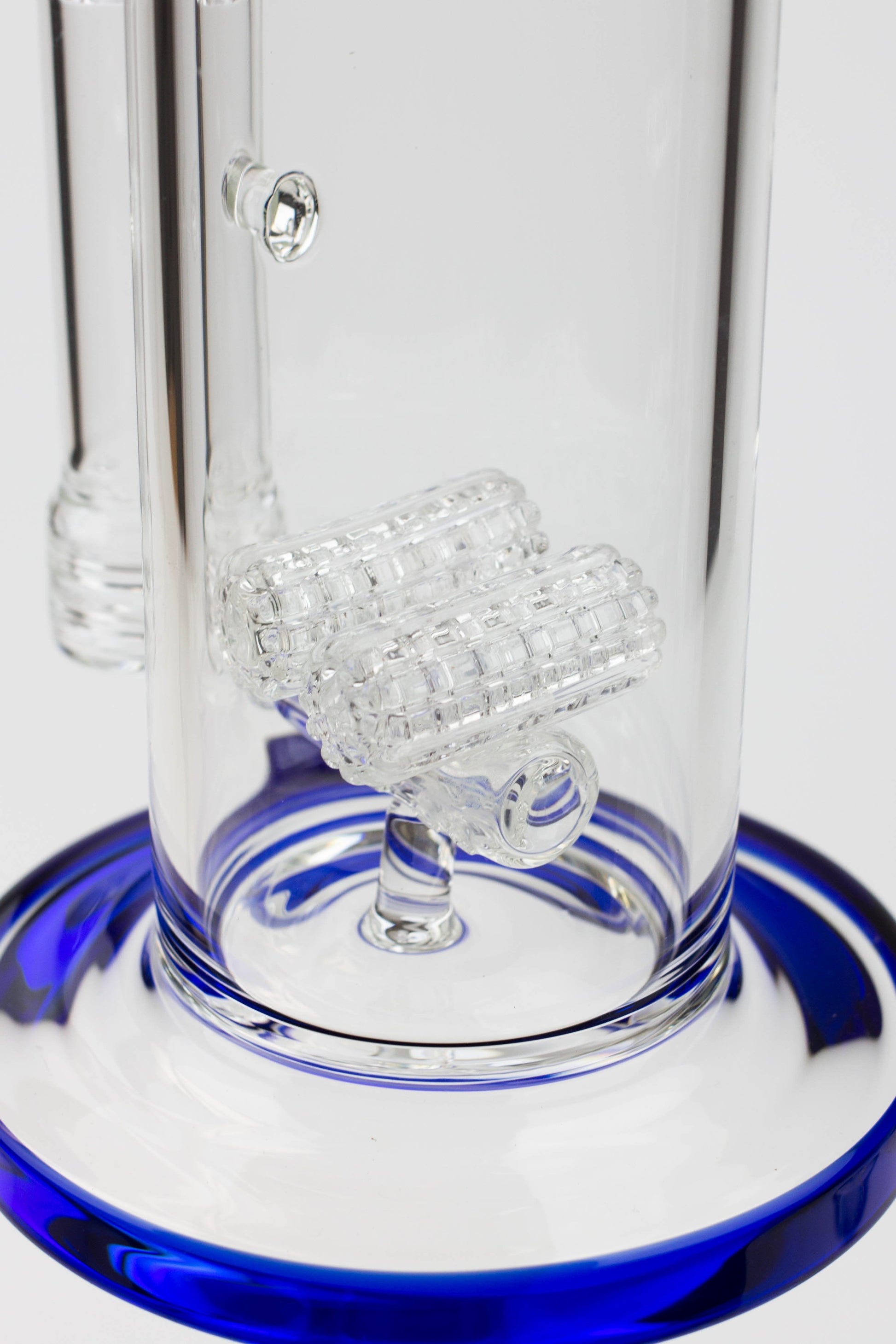 13" AQUA Glass / 2-in-1 / 7mm glass water bong_12