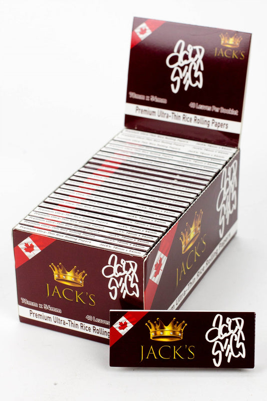 Acid Secs - Ultra thin rice Jack's Rolling Papers_0