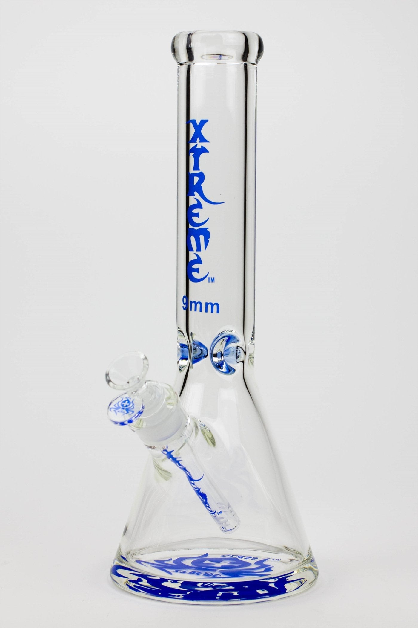 14" XTREME Glass / 9 mm / Classic Glass beaker Bong_11