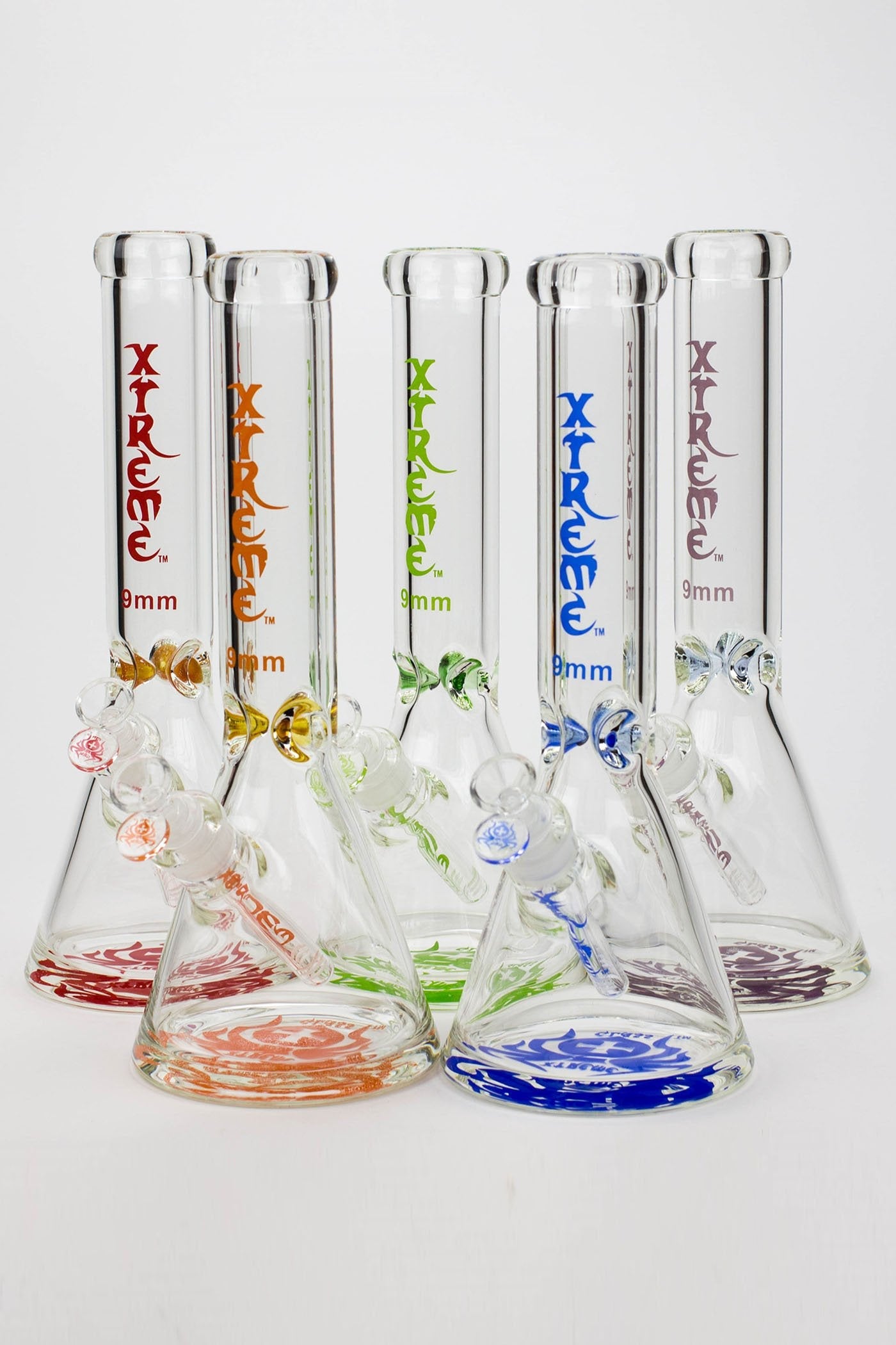 14" XTREME Glass / 9 mm / Classic Glass beaker Bong_0
