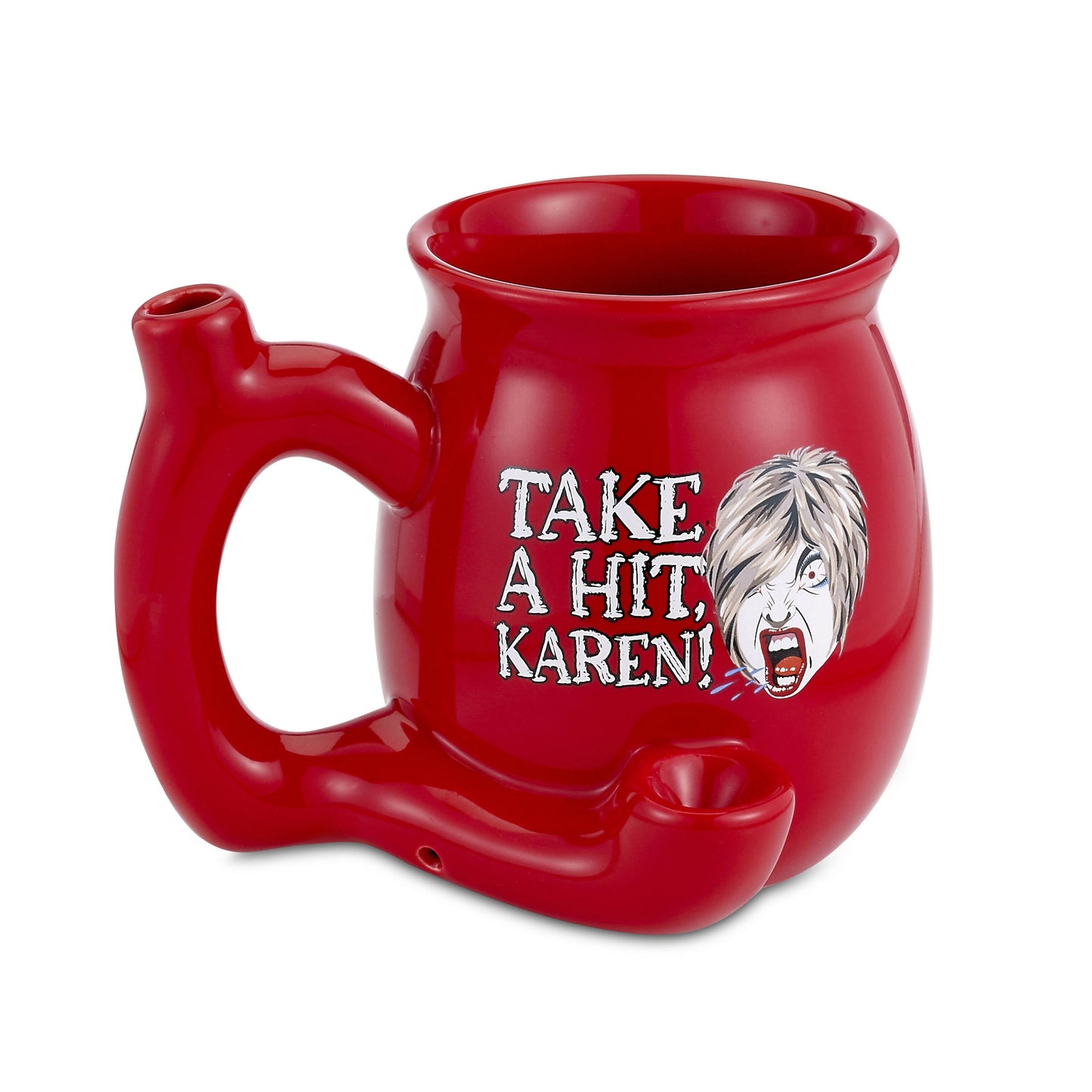 TAKE A HIT KAREN! RED Roast & Toast mug_0