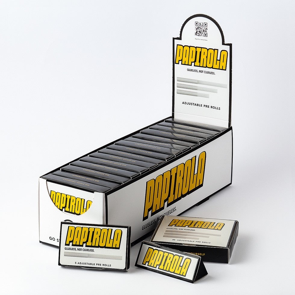 PAPIROSATUBE - Adjustable Pre-rolled paper tubes Box_0