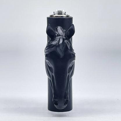Black Horse 3D Lighter Case for Mini ClipperLighter_3