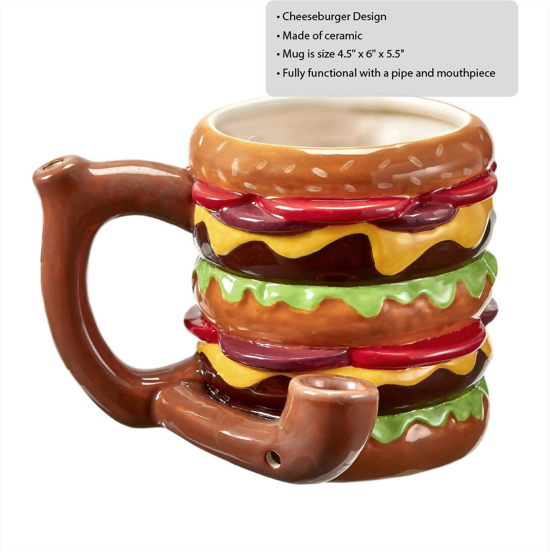 Cheeseburger pipe mug from gifts by Fashioncraft®_2