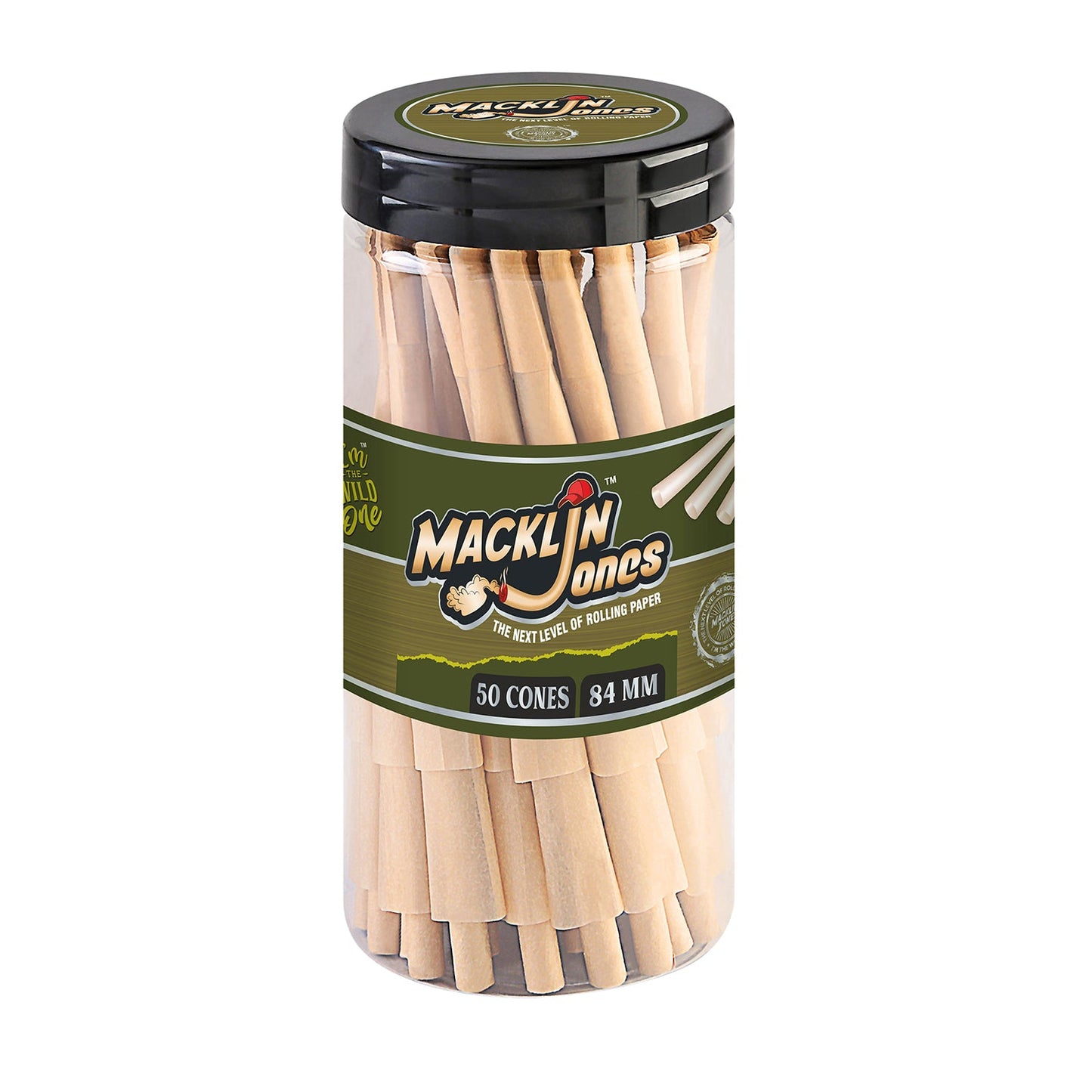 Macklin Jones - Natural Unrefined Pre-Rolled cone Bottle_6