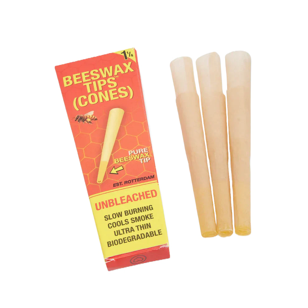 BEESWAX TIPS™ 1-1/4 PRE ROLLED CONES BOX OF 21_1