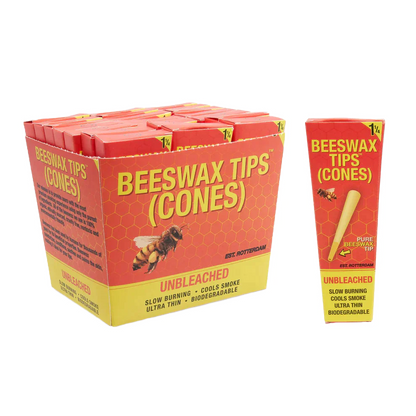 BEESWAX TIPS™ 1-1/4 PRE ROLLED CONES BOX OF 21_0