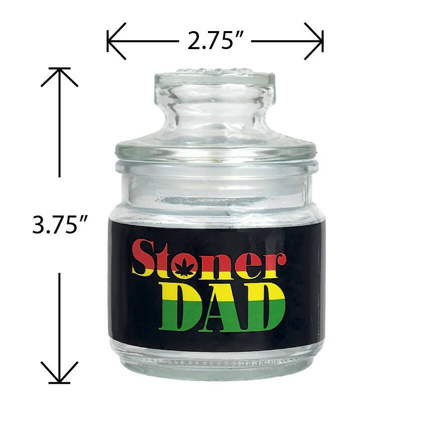 ASHTRAY AND STASH JAR SET - STONER DAD DESIGN_1