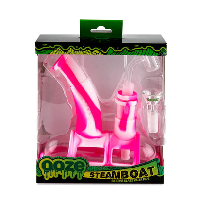 Ooze | Steamboat Silicone Water Bubbler & Dab Rig_5