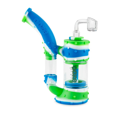 Ooze | Stack Pipe Silicone Water Bubbler & Dab Rig_0
