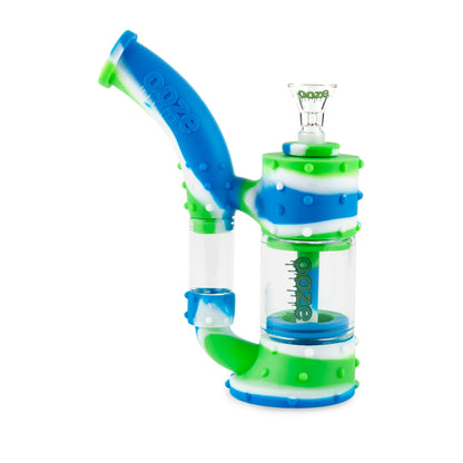 Ooze | Stack Pipe Silicone Water Bubbler & Dab Rig_3