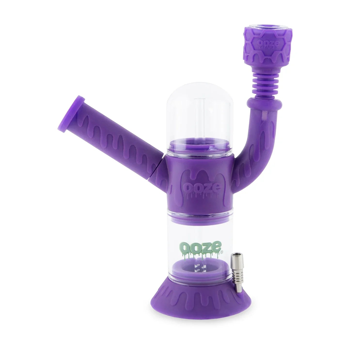 Ooze | Cranium Silicone Water Pipe, Dab Rig & Dab Straw_4
