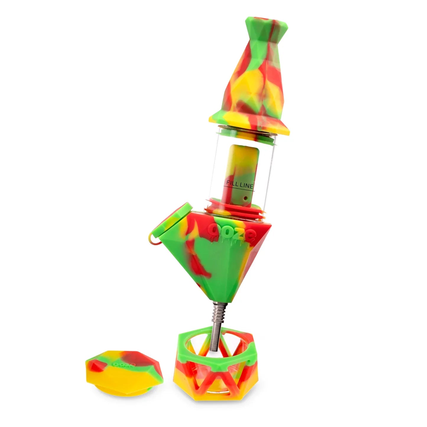Ooze | Bectar – Silicone Bubbler & Dab Straw_4