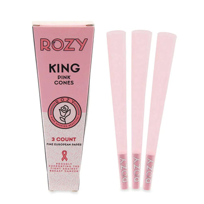 Rozy | Pink King Size Pre-Rolled Cones 3pk – 24ct Display_1