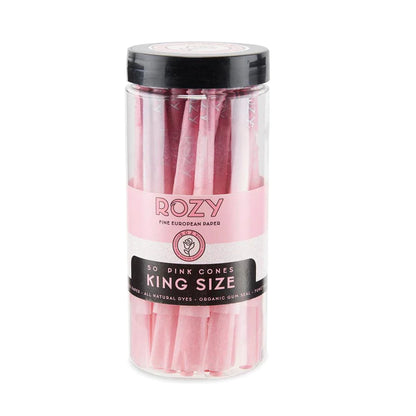 Rozy | Pink King Size Pre-Rolled Cones – 50ct Pack_1