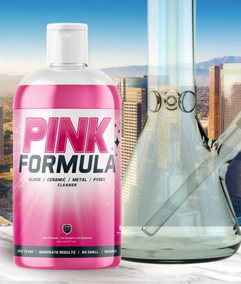 Pink Formula | 16oz Reusable glass and pipe cleaner_1