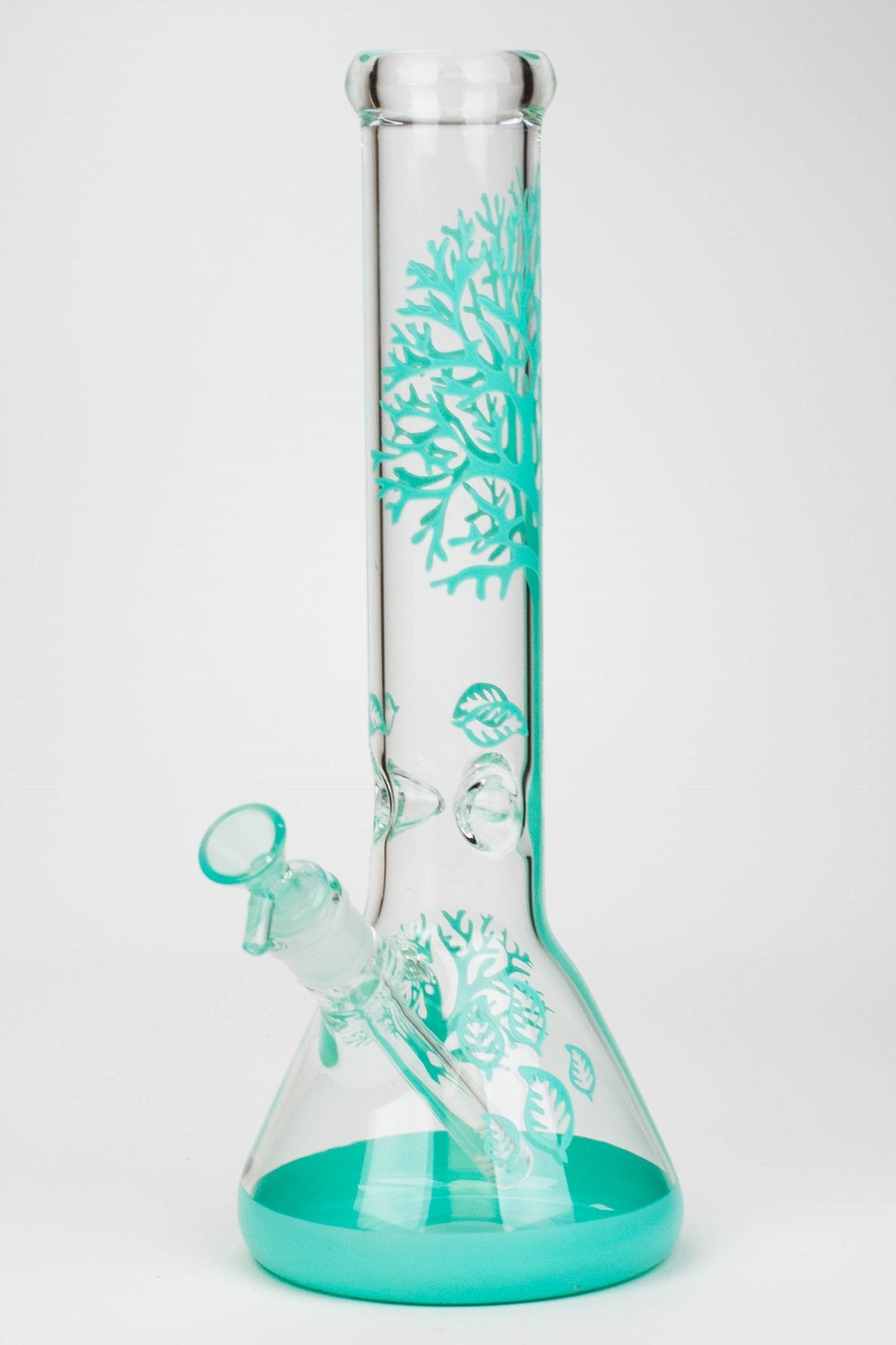 15" Tree of Life classic beaker glass bong_13