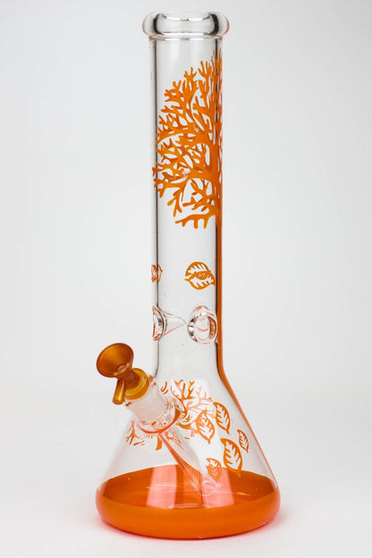 15" Tree of Life classic beaker glass bong_16