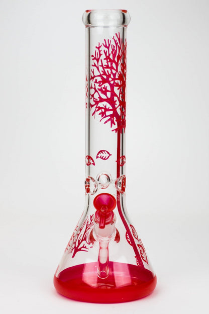 15" Tree of Life classic beaker glass bong_2