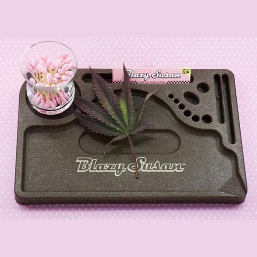 Blazy Susan | Hemp Plastic Artisan Rolling Tray_2