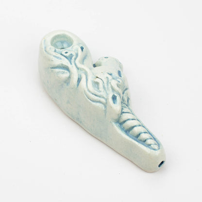 Handmade Ceramic Smoking Pipe [Unicorn]_1