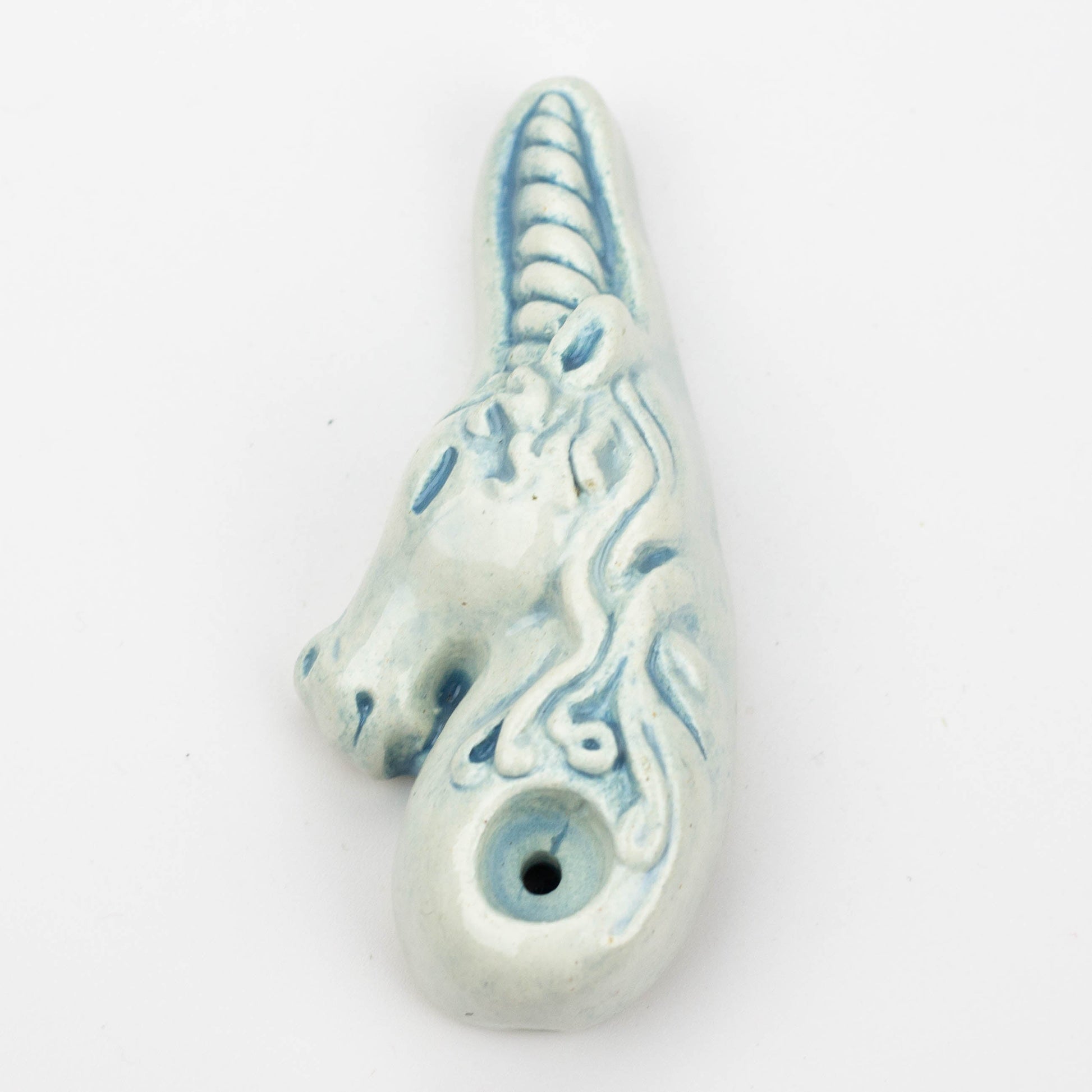 Handmade Ceramic Smoking Pipe [Unicorn]_2
