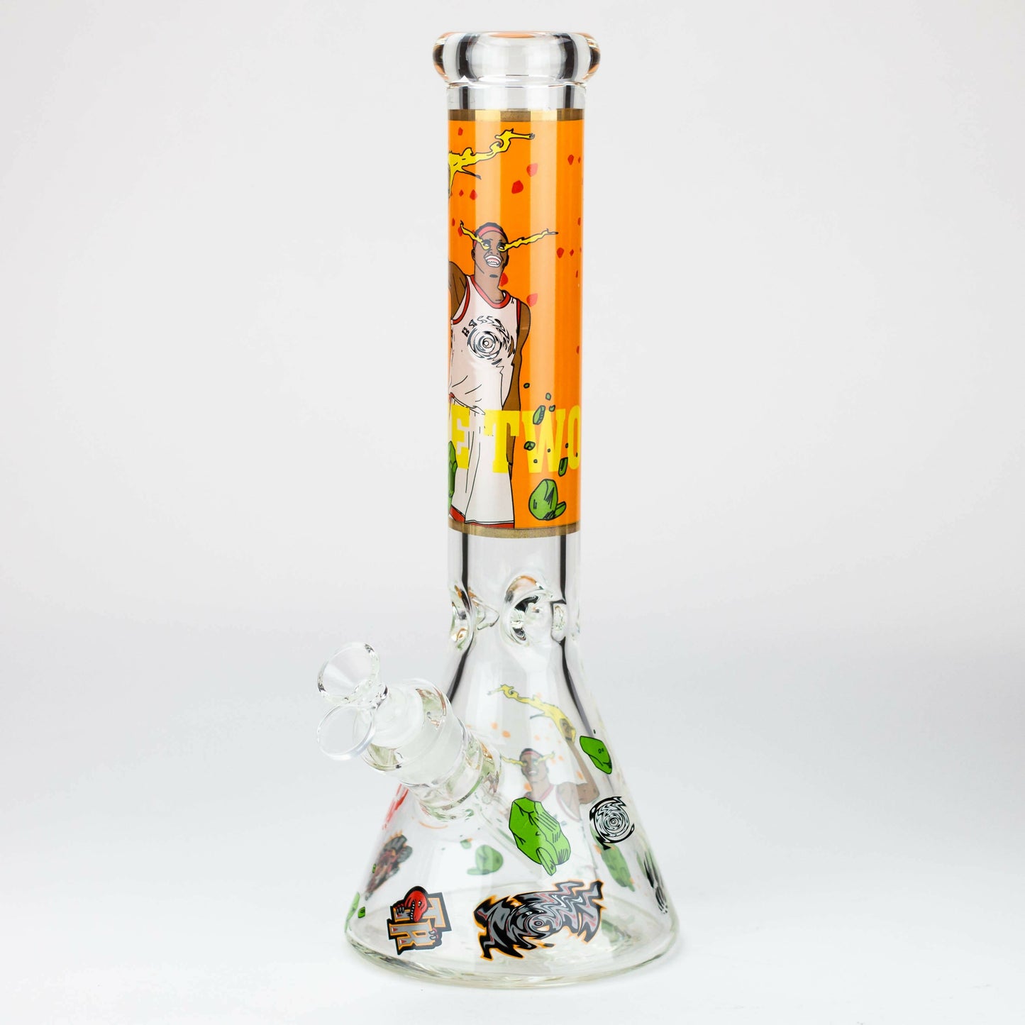 14" TO Champions 7mm glass water bong_9