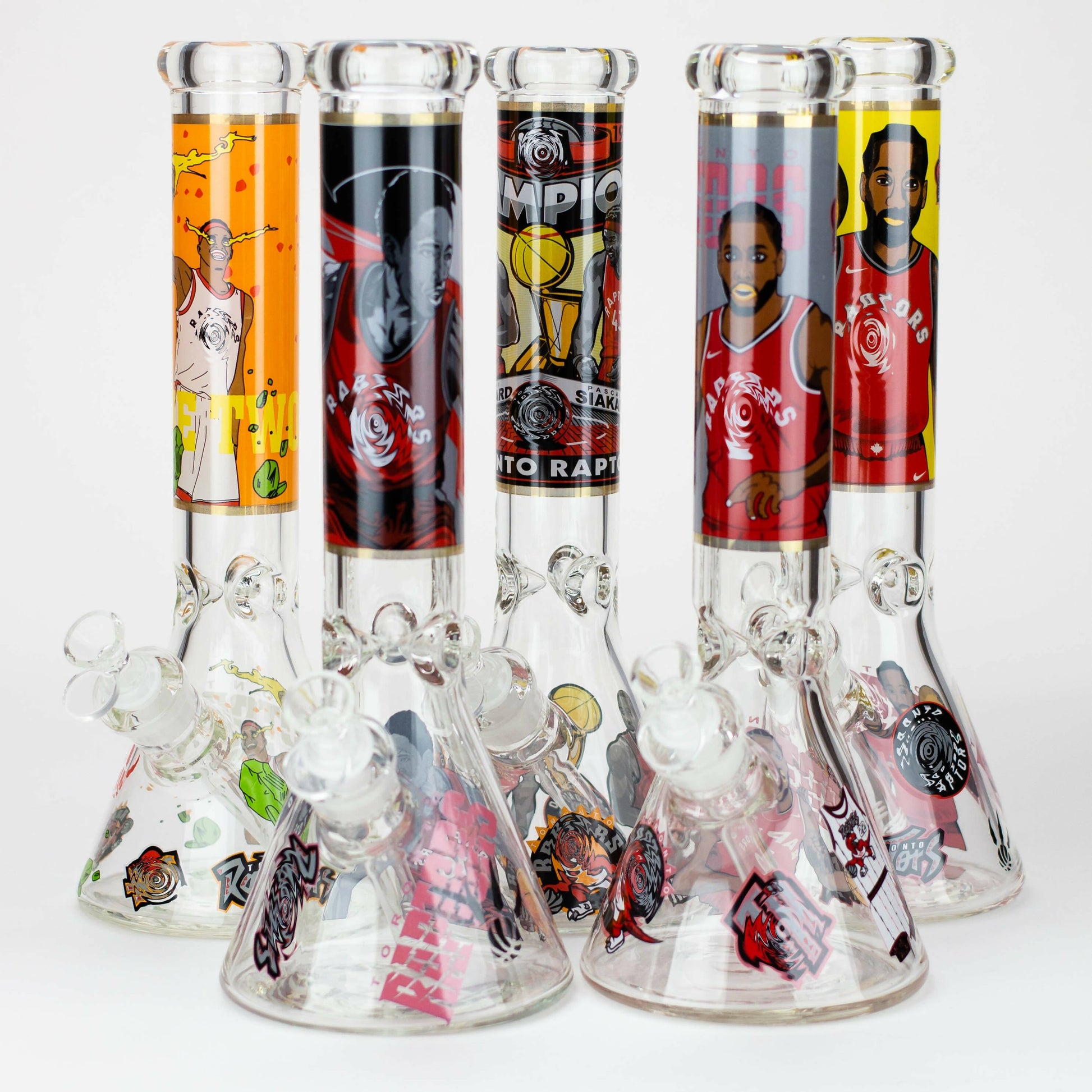 14" TO Champions 7mm glass water bong_0