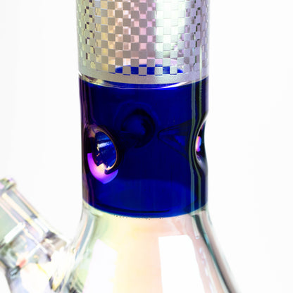 13" Genie electroplated glass beaker bong_5