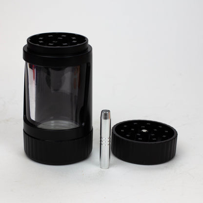 4-in-1 Magnify Led Jar with a grinder and one hitter_7