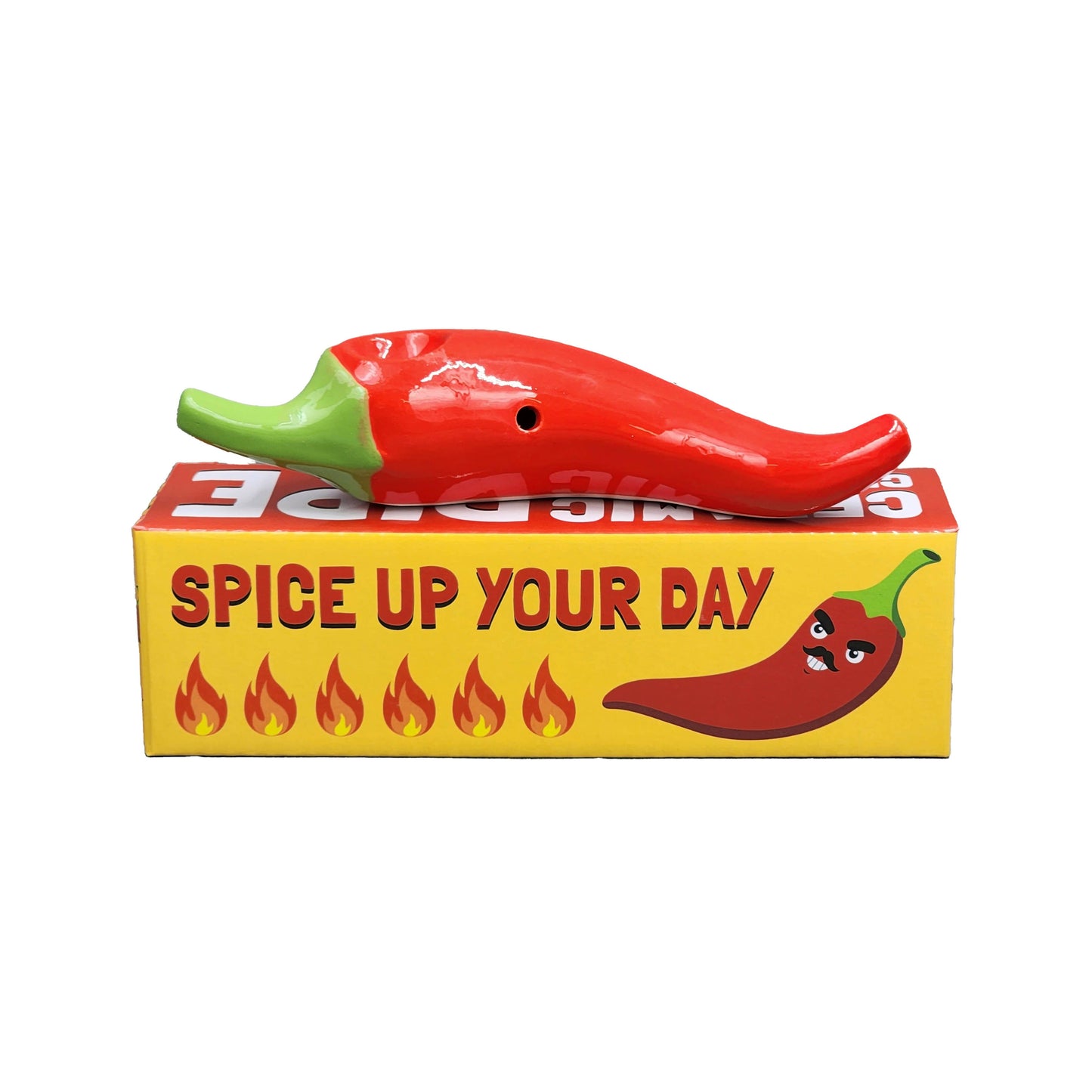 mini chili pepper pipe - red_5