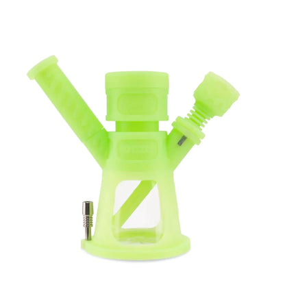 Ooze | Hyborg Silicone Glass 4-In-1 Hybrid Water Pipe And Dab Straw_2