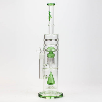 17" H2O dual diffuser glass water bong [H2O-5002]_3