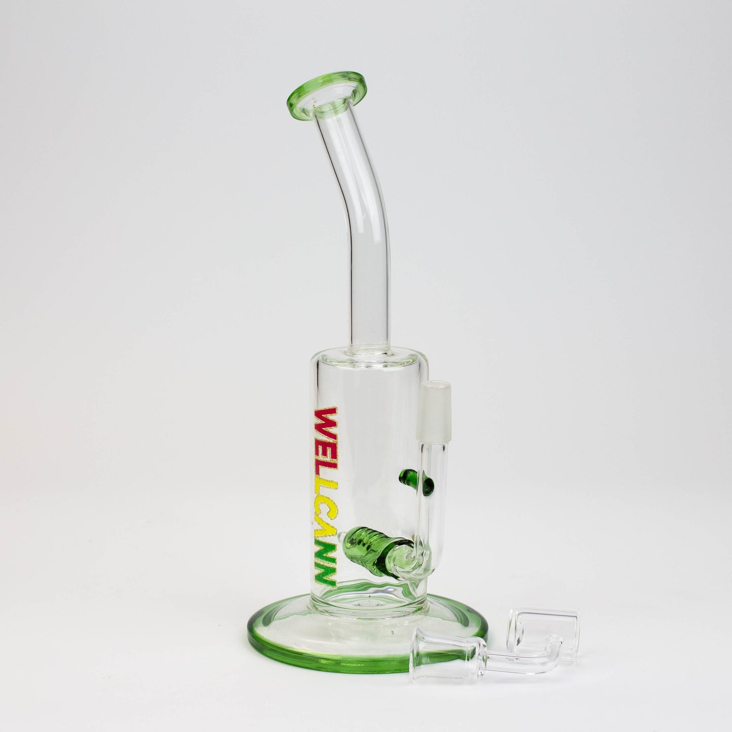 9" WellCann Inline diffuser Rig with Banger_7