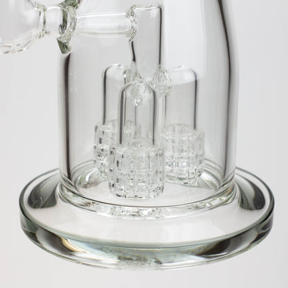 17.5" H2O glass water bong with shower head percolator [H2O-5003]_1