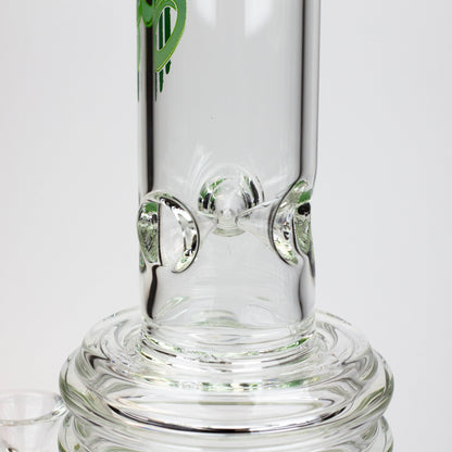 17" H2O glass water bong with double layer honeycomb [H2O-5005]_11