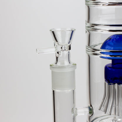 17" H2O dual diffuser glass water bong [H2O-5002]_1