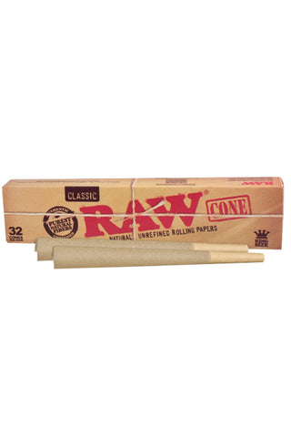 RAW PRE-ROLLED CONE KS – 32/PACK_0