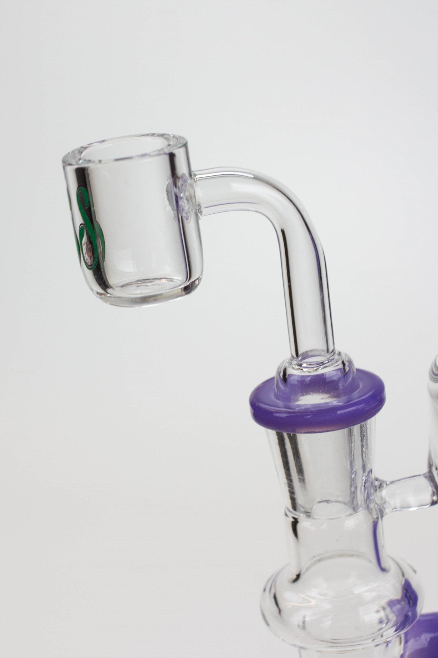 7" SOUL Glass 2-in-1 Double deck recycler bong_1