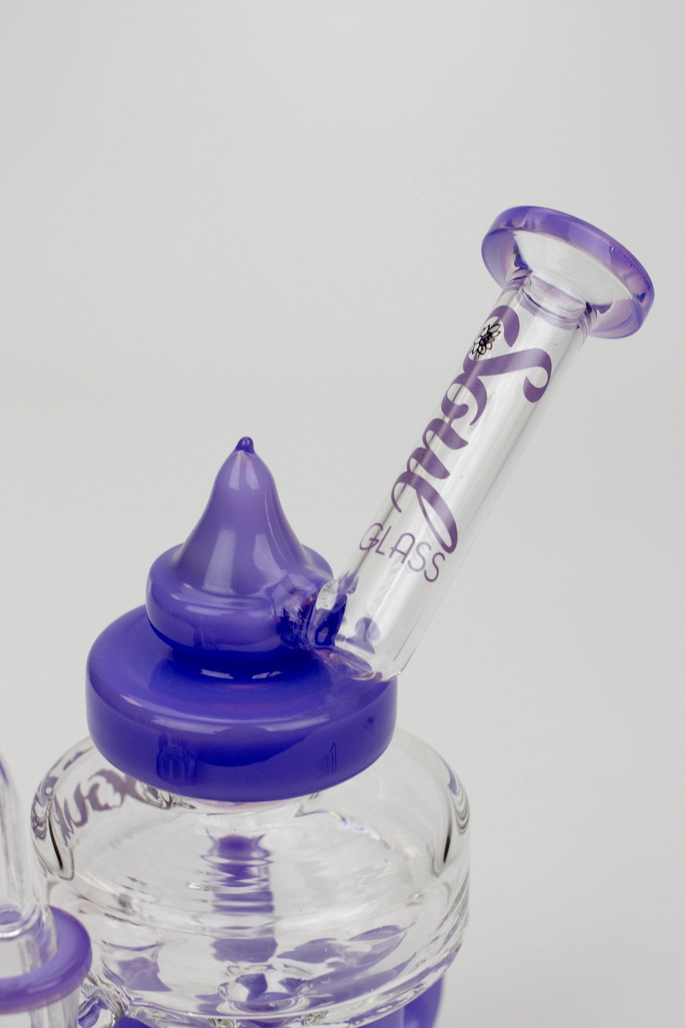 7" SOUL Glass 2-in-1 Double deck recycler bong_2