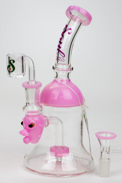 8.5" SOUL Glass 2-in-1 show head diffuser bong_7