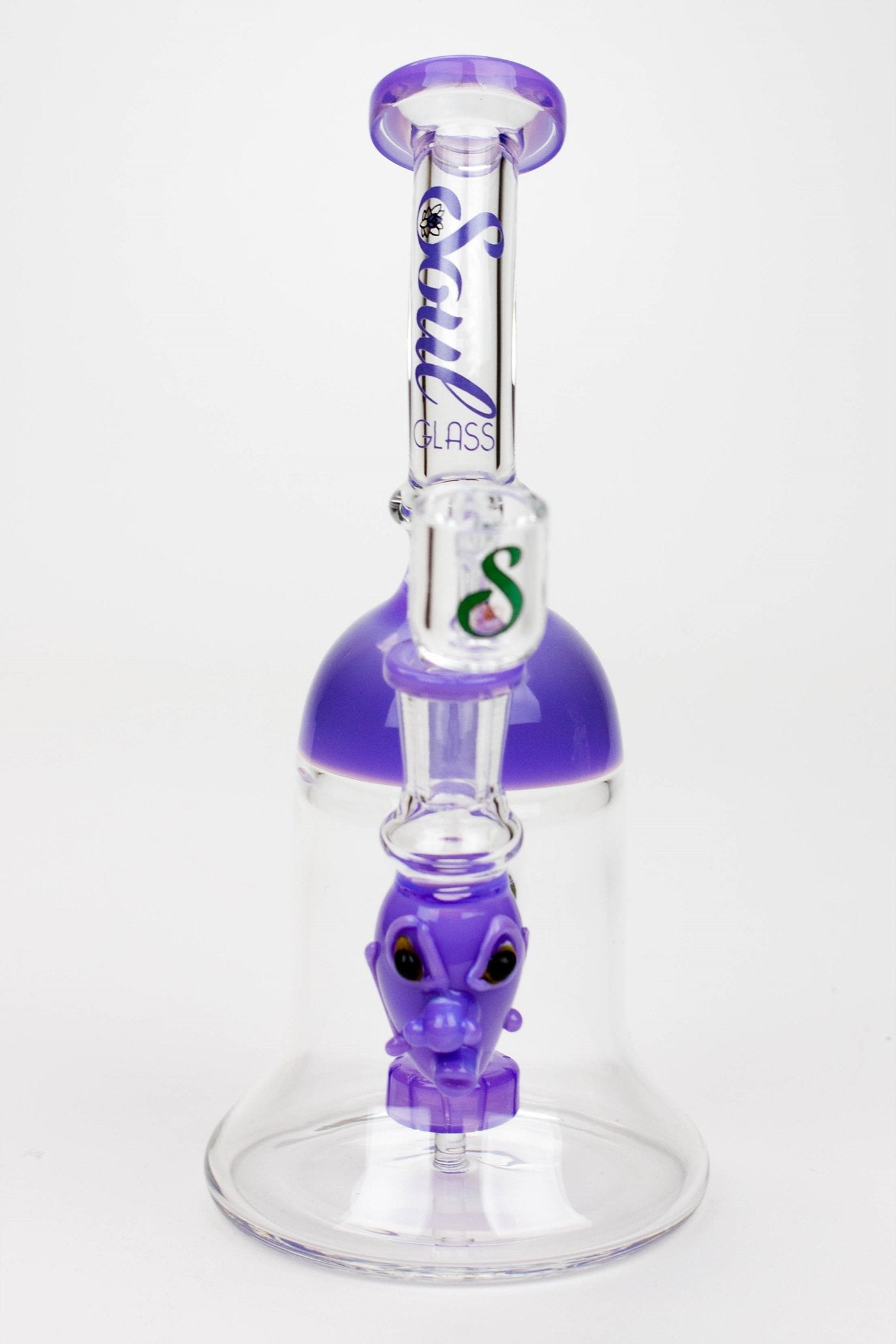 8.5" SOUL Glass 2-in-1 show head diffuser bong_10