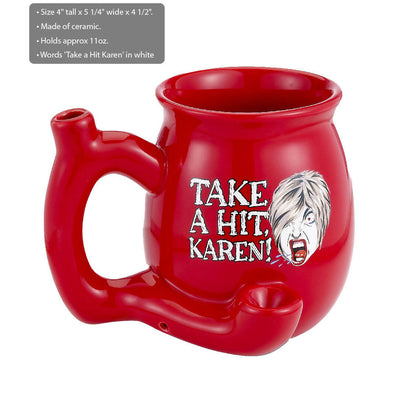 TAKE A HIT KAREN! RED Roast & Toast mug_2