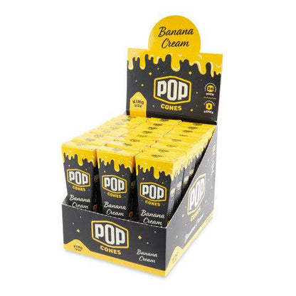 Pop Cones | King Size 3pk Pre-Rolled Cones with Flavor Tip 24ct Display_4